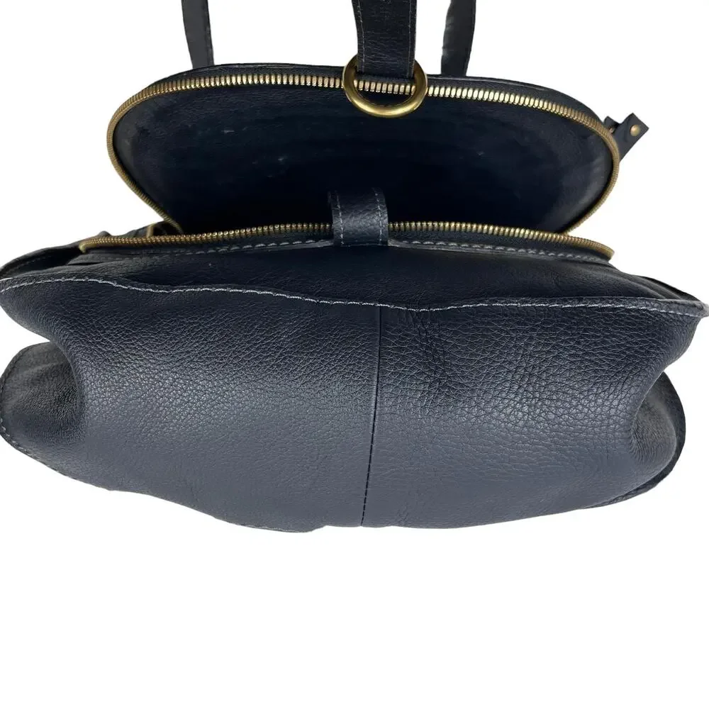 💎✨BEAUTIFUL✨💎Authentic Chloe Marcie Round Crossbody Bag Black - Picture 7 of 9